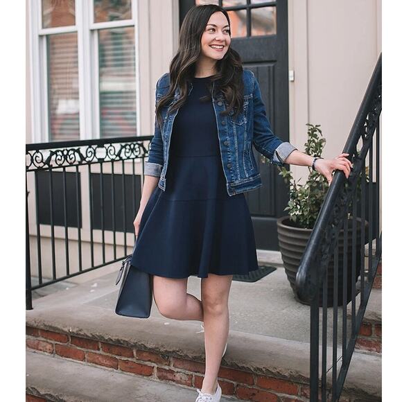 gal meets glam long sleeve dress Gal Meets Glam Collection Celeste Long Sleeve Fit & Flare Dress Size 6 Romantic